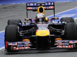 Vettel también manda en Monza