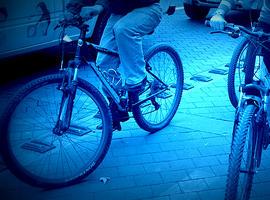 La bici 'toma' el Parlamento Asturiano