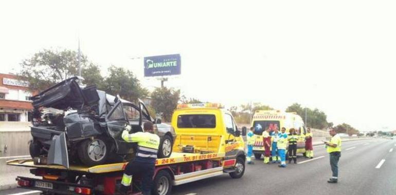 Cinco heridos de avanzada edad en una colisión en Valdemoro