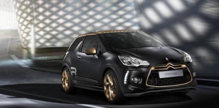 Citroën lanza el DS3 Racing Gold Mat, uniendo el color oro con el estilo deportivo de Citroën Racing.