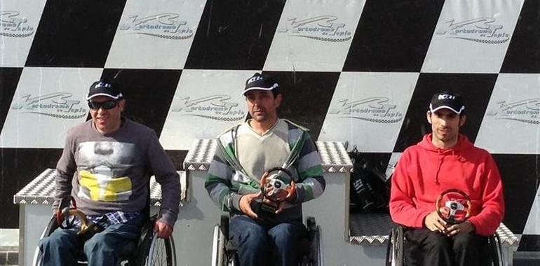 José Antonio Menéndez se impone en el II Open "Principado de Asturias" de Karting Adaptado