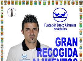 David Villa, imagen de la 'Caravana Solidaria' que recorrerá Asturias