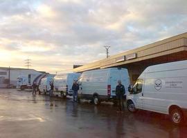 Trabajadores municipales de Gijón donan 1.500 kilos de alimentos