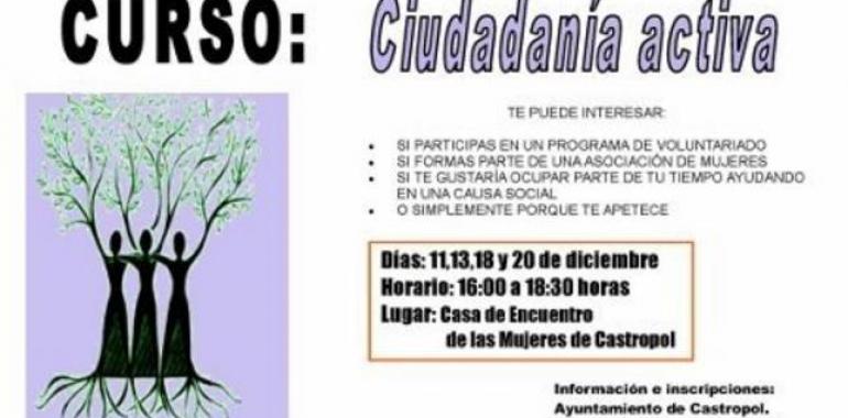 Curso de ciudadania activa en Castropol