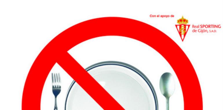 El Sporting promueve una recogida especial de alimentos el domingo 15 en el Molinón 