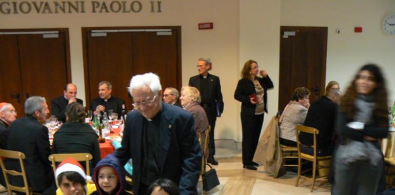 Mensajeros de la Paz ofrece en Roma un almuerzo de Navidad a 400 indigentes y personas sin techo