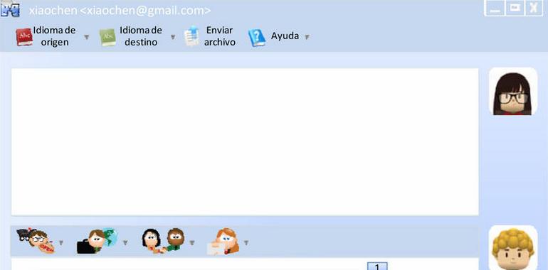 Un sistema de mensajería instantánea permite traducir a hablantes de castellano y de chino