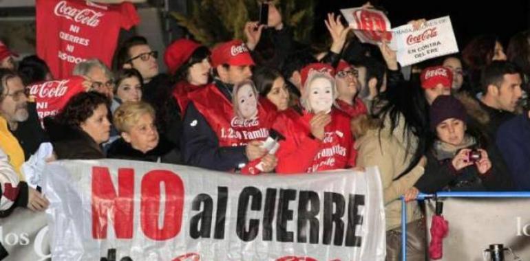 Gala de los Goya: Apoyos y solidaridad con #StopDesahucios y #ERECocaCola 