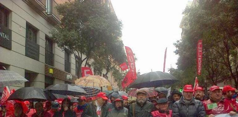 Coca-Cola confía en un acuerdo con los sindicatos tras la multitudinaria manifestación de Madrid