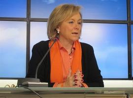 Mercedes Fernández dice que el PSOE plantea en el Congreso lo que niega en Asturias con el Reglamento