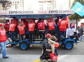 Denuncian ante Trabajo "maniobras" de Coca-Cola para "socavar" la huelga en Asturias