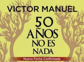 A la venta las entradas para el 'bis' de Víctor Manuel en San Mateo