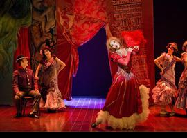 El musical  'Por los ojos de Raquel Meller' y 'Dos francos, cuarenta pesetas' en el Niemeyer