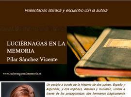 Pilar Sánchez Vicente presenta 'Luciérnagas' en Colunga