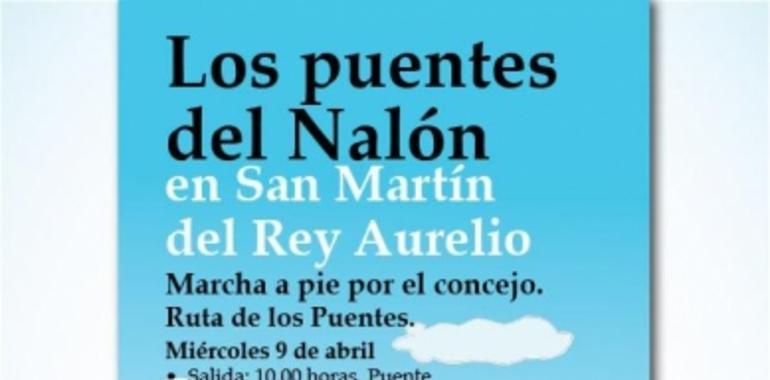 Marcha a pie entre Blimea y El Entrego