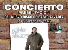 Pablo Álvarez presenta 'Las llaves de mi casa' en concierto el día 16 en El Entrego
