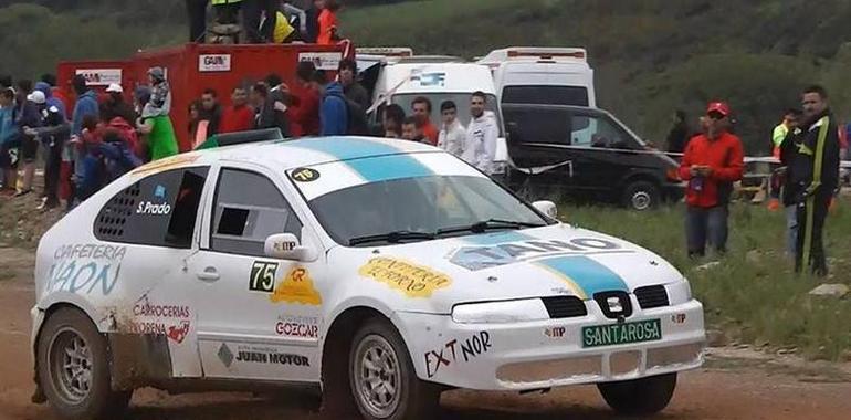 Sergio Prado, Marcos Pantiga y José Alberto Gutiérrez, vencedores en la primera prueba del Autocross 