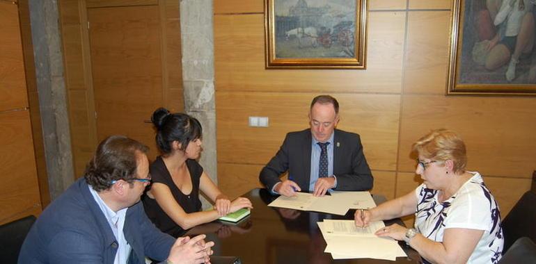 Siero renueva el convenio con la #Asociación #Nora  