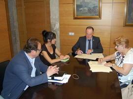Siero renueva el convenio con la #Asociación #Nora  