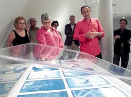 La 'Luz vulnerada' de #Javier #Riera ilumina el Niemeyer