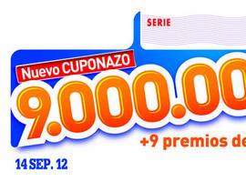 El cuponazo deja 12,7 M€ en Asturias, 9 de ellos a un solo afortunado