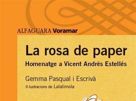 Gemma Pasqual acerca a Estellés al público infantil con una novela basada en 'La rosa de paper'