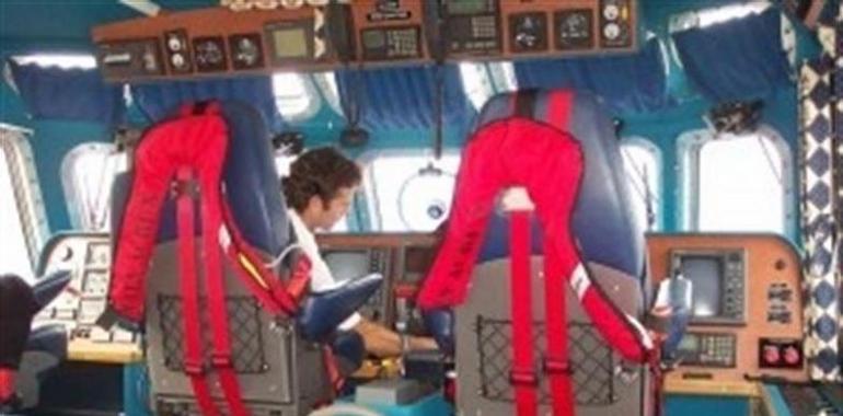 Rescate simulado en la Ría de Avilés con motivo de la semana de la mar