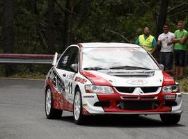 José Luis Alonso impuso su Mitsubishi en Castrillón pese a la lluvia