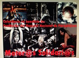 Moteras asturianas protagonizan el 'Calendario Moteros Solidarios 2015', pro Parapléjicos