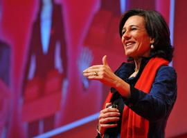 Ana Botín, primera mujer en la presidencia de un banco 'number one' europeo