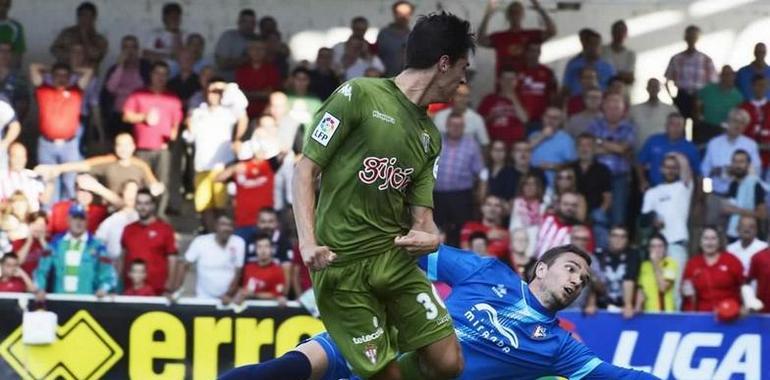 El Sporting regresó con los 3 puntos tras un gran trabajo ante el Mirandés (0-2)