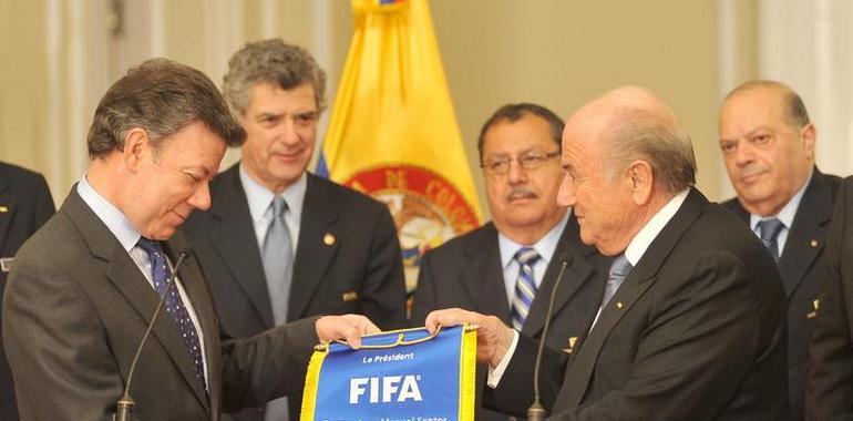 Durante el Mundial Sub 20 todo el planeta habló de Colombia, resaltó el Presidente de la Fifa  