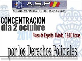 ASP no participará en los actos con motivo del 'Día en la Policía' y convoca concentración
