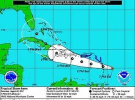 La tormenta tropical Irene alcanza República Dominicana