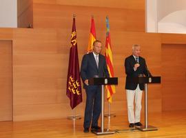 Valcárcel y Fabra defienden el Corredor Mediterráneo como "la mejor opción para España y Europa"