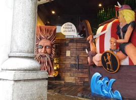 Chigres Antroxaos 'desfilan' por Avilés