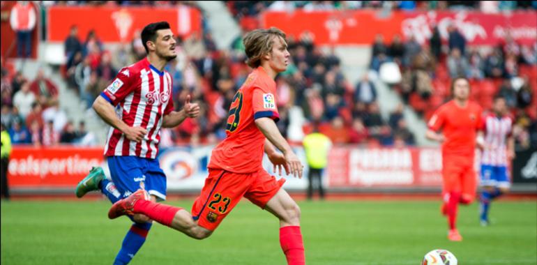 El Sporting empató (1-1) ante el Zaragoza en La Romareda