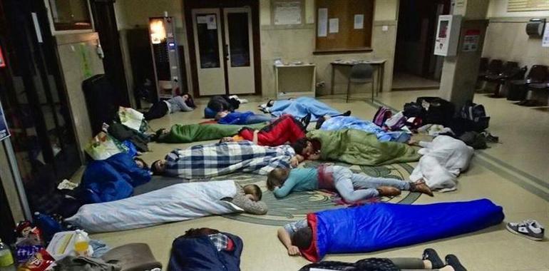 Encierro de estudiantes en la Facultad de Pedagogía