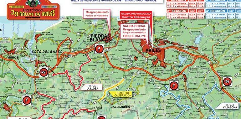 Avilés ruge este fin de semana con la 39 edición del Rallye que organiza la Escudería Avilesina