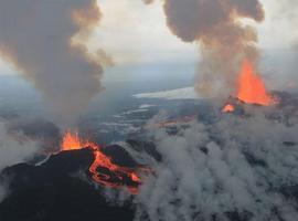 Un volcán islandés aumentó la contaminación n'Europa