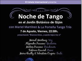 'Buenos Aires' en el Botánico gijonés con Mariel Martínez & La Porteña Tango Trío  