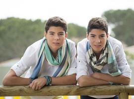  Jesús y Daniel Oviedo son 'Gemeliers' en el Palacio de Deportes de Gijón