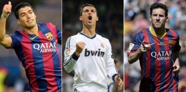 Luis Suárez, Lionel Messi y Cristiano Ronaldo: ¿Quién será mejor jugador UEFA? 