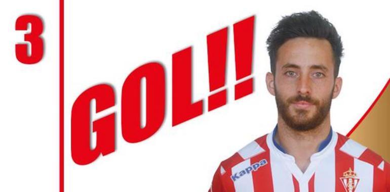 El Sporting arranca 3 puntos en Coruña a golpe de fuerza y amor propio