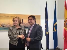 Relevo cordial al frente de la Autoridad Portuaria de Gijón