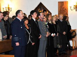 Misa por el descanso eterno del Teniente  Juan Pablo Mallea