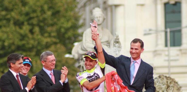 Juanjo Cobo, ganador de La Vuelta a España