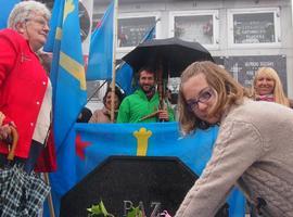 Actu d'Homenaxe a la Revolución Asturiana d'Ochobre'l 34