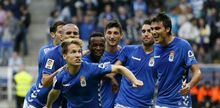 #ROVvNAS 2-0 El Real Oviedo retoma la senda de la victoria