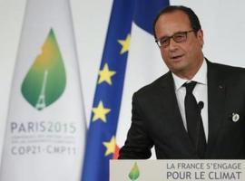 Hollande pide a sus pares no defraudar la 'enorme esperanza' puesta en COP21